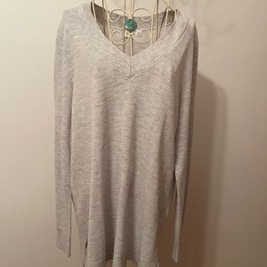 Beautiful grey tunic with side slits